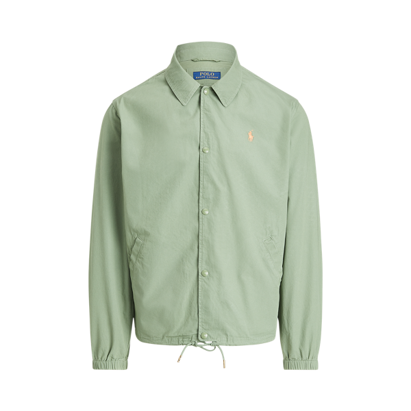 Veste d'entraîneur en popeline