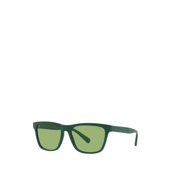 Lunettes de soleil carrées avec poney