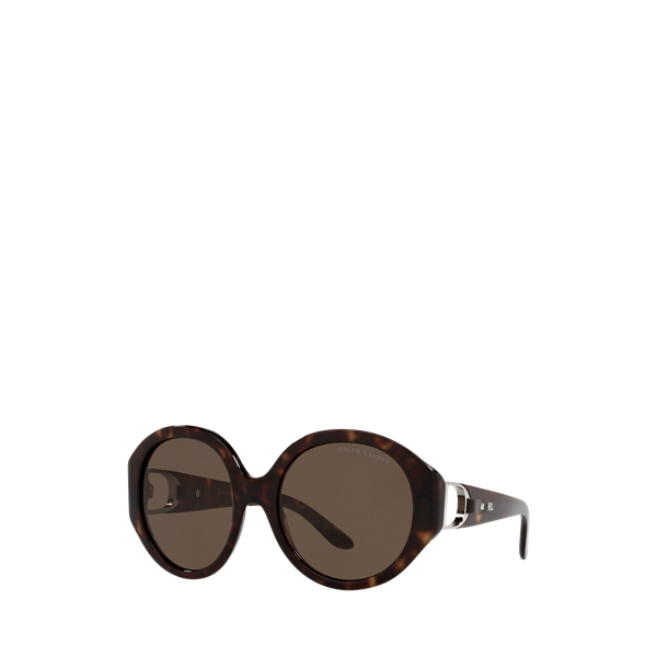 Ralph Lauren Antibes Sunglasses In Shiny Dark Havana