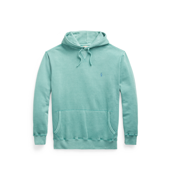 Sweat à capuche teint en pièce