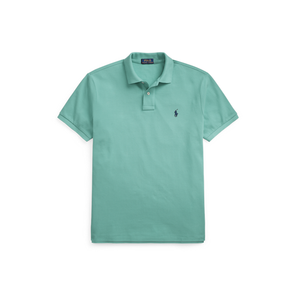 Polo cintré en coton piqué