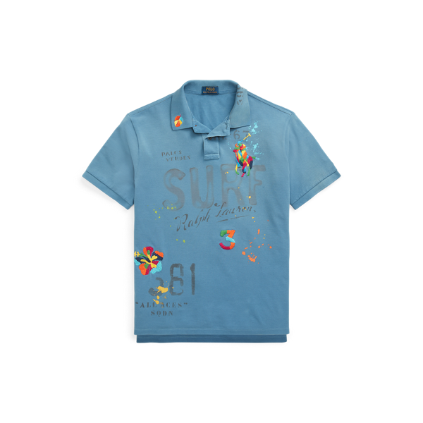 Polo coupe ajustée en piqué