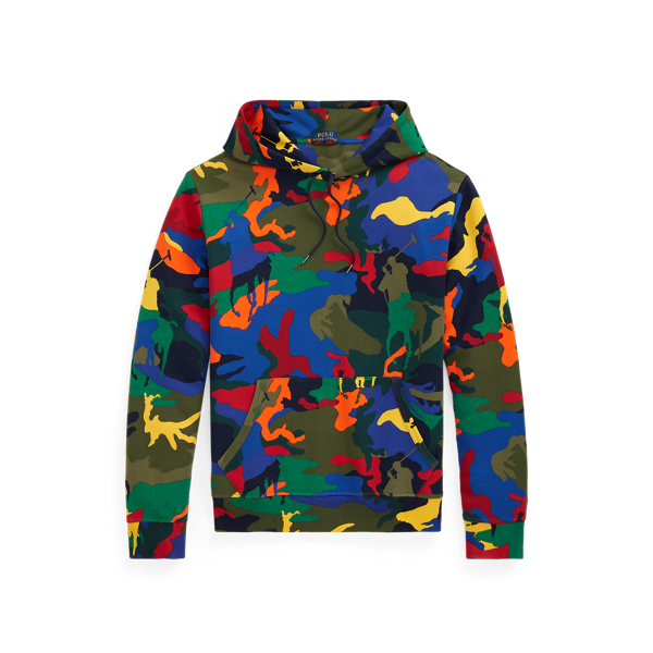 Sweat à capuche poney Polo maille double