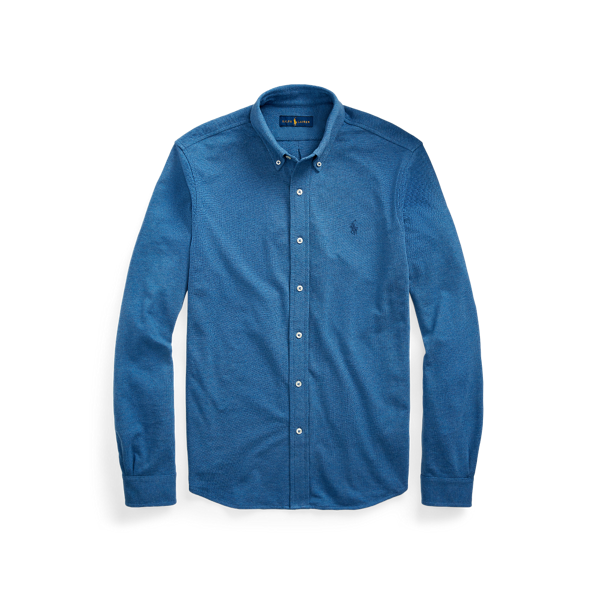 Chemise ultra légère en coton piqué