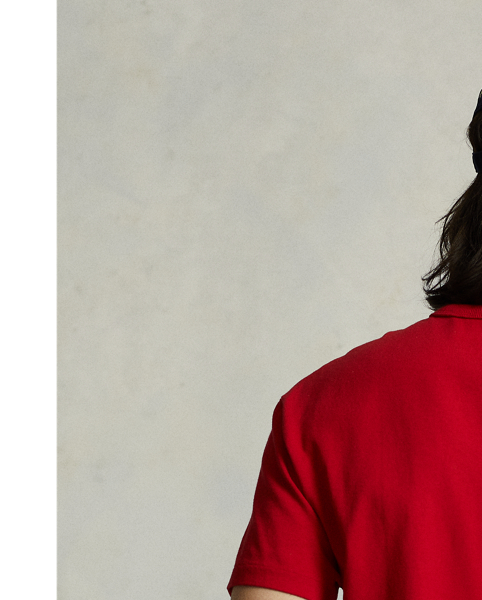 This T-shirt's heavyweight jersey is inspired by a Polo fabric from the 1990s and updated with pure cotton.