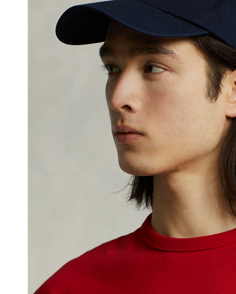 This T-shirt's heavyweight jersey is inspired by a Polo fabric from the 1990s and updated with pure cotton.