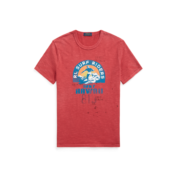 T-shirt ajusté en jersey à motif