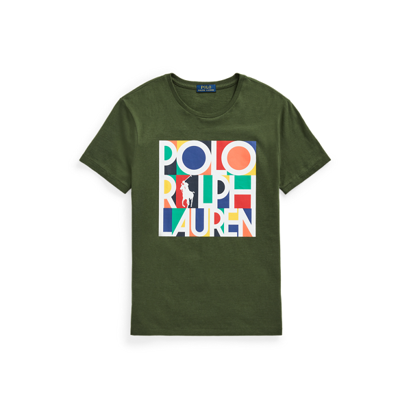 T-shirt ajusté en jersey à logo