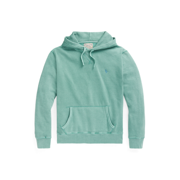 Sweat à capuche teint en pièce