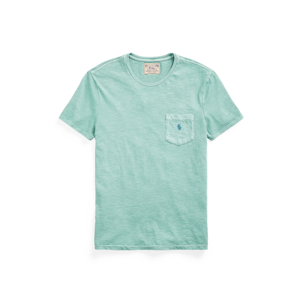 T-shirt ajusté en jersey à poche