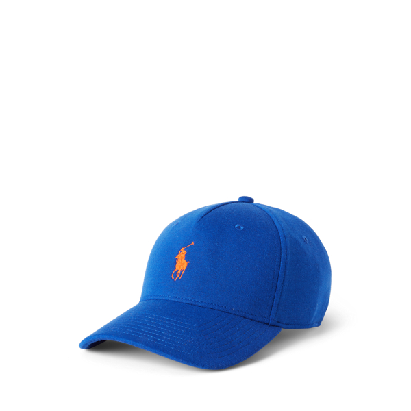 Polo Ralph Lauren Double-knit Jacquard Ball Cap In Active Royal