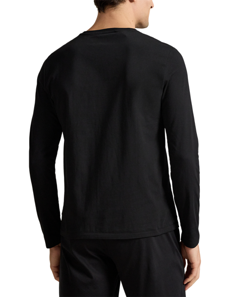 Crafted with soft cotton jersey, this long-sleeve sleep shirt is finished with our signature embroidered Pony.