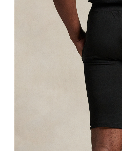 Crafted with soft cotton jersey, these sleep shorts are designed with an elasticated drawstring waist for comfort.