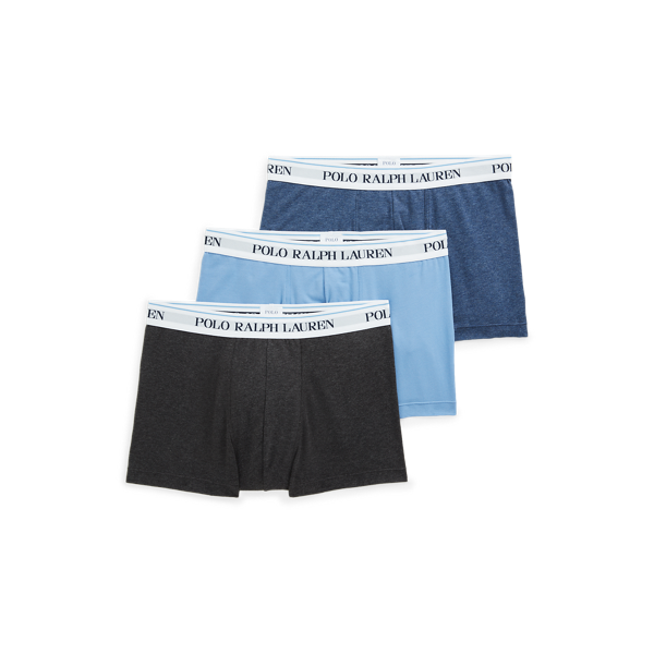 3 slips-boxers classiques coton stretch