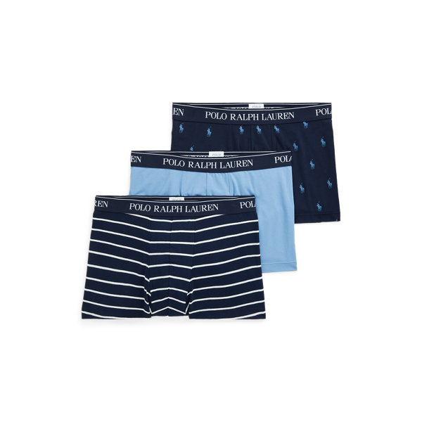 3 slips-boxers classiques coton stretch