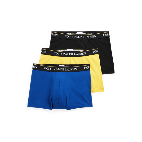 3 slips-boxers classiques coton stretch