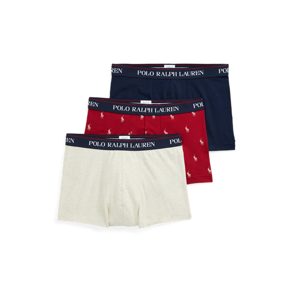 3 slips-boxers classiques coton stretch