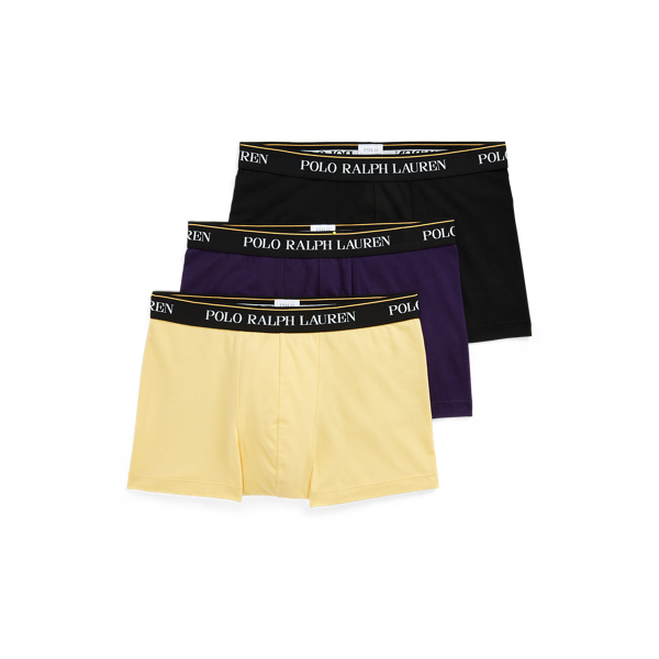 3 slips-boxers classiques coton stretch