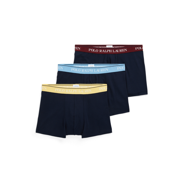 3 slips-boxers classiques coton stretch