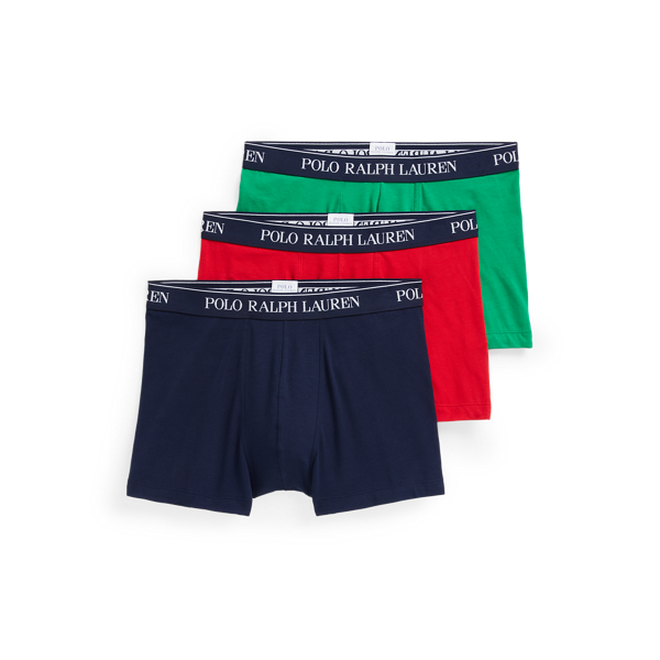 3 slips-boxers classiques coton stretch