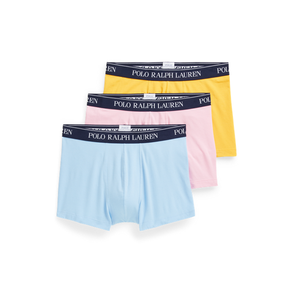 3 slips-boxers classiques coton stretch