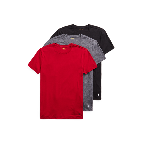 Lot de 3 maillots cintrés à col rond