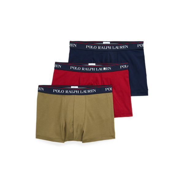 3 slips-boxers classiques coton stretch