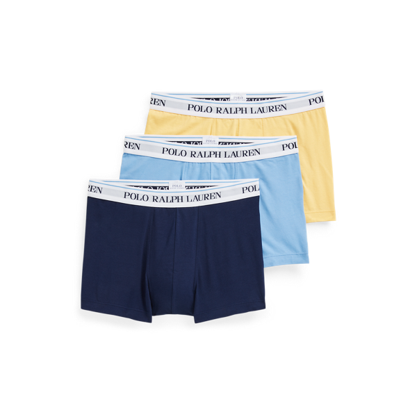 3 slips-boxers classiques coton stretch