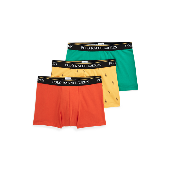 3 slips-boxers classiques coton stretch