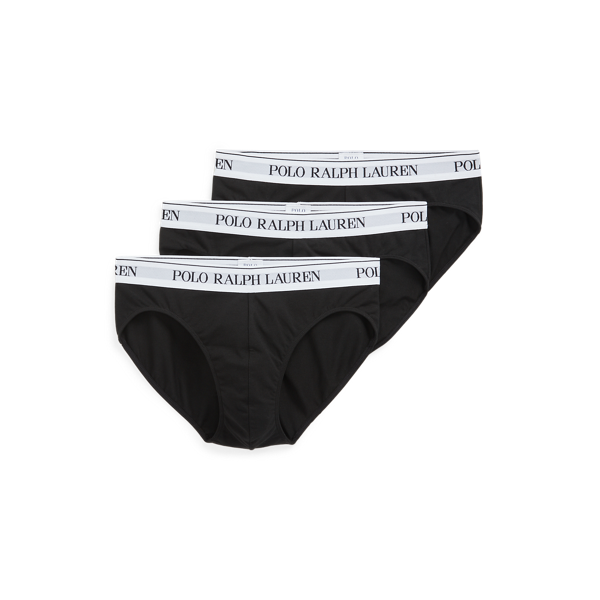 Lot de trois slips coton stretch