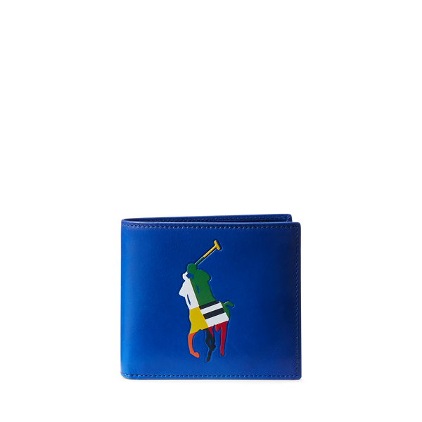 Portefeuille poney distinctif en cuir