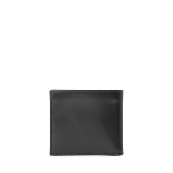 Signature Pony Leather Wallet for Men | Ralph Lauren® IN