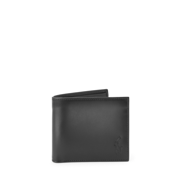 Signature Pony Leather Wallet for Men | Ralph Lauren® UK