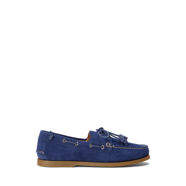 Sapatos de vela de camurça Merton