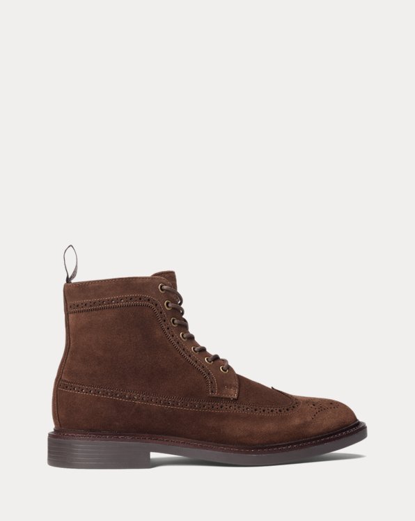 Asher Suede Wingtip Boot