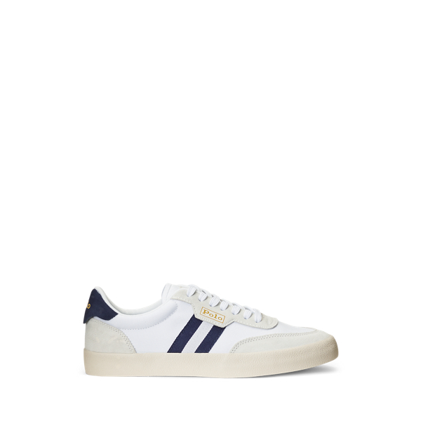 POLO RALPH LAUREN COURT SUEDE & OXFORD SNEAKER