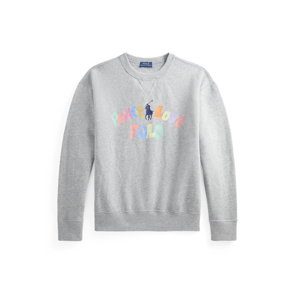 Sweat graphique Peace Love Polo