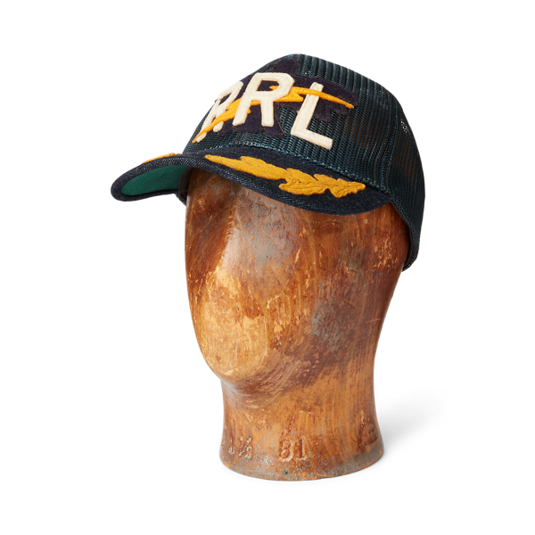 Casquette de camionneur en piqué à logo