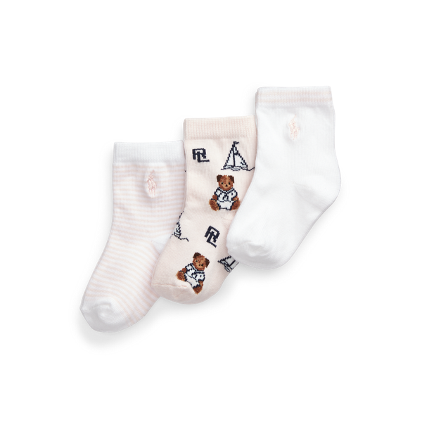 3 paires de chaussettes sport Polo Bear