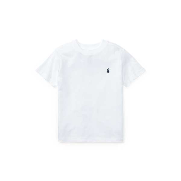 POLO RALPH LAUREN COTTON JERSEY CREWNECK TEE,0044450849