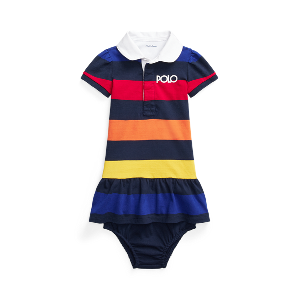 Robe rugby à logo et bloomer