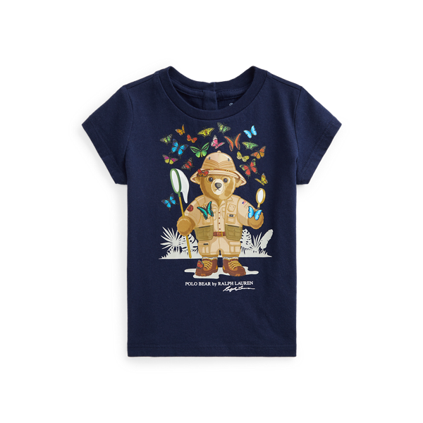 T-shirt Polo Bear jersey de coton