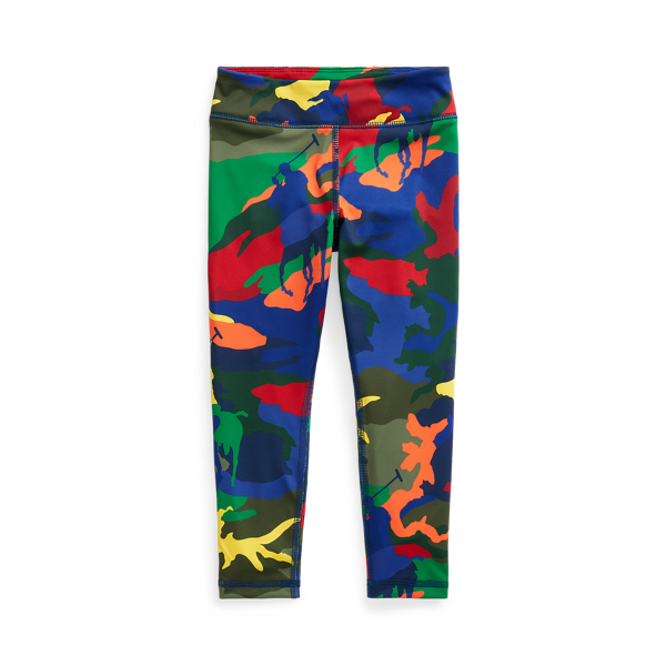 Legging en jersey camouflage Big Pony
