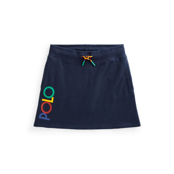 Jupe à logo en molleton