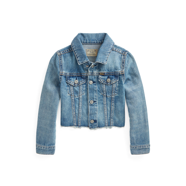 Veste courte en denim