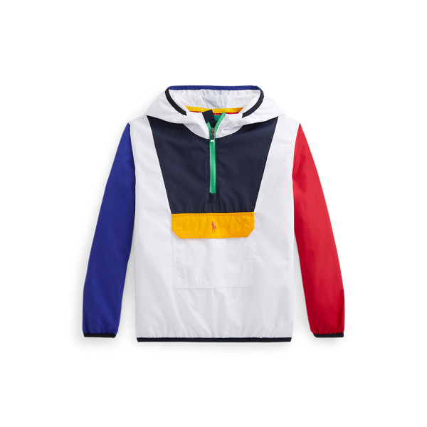 Veste pull en color-block