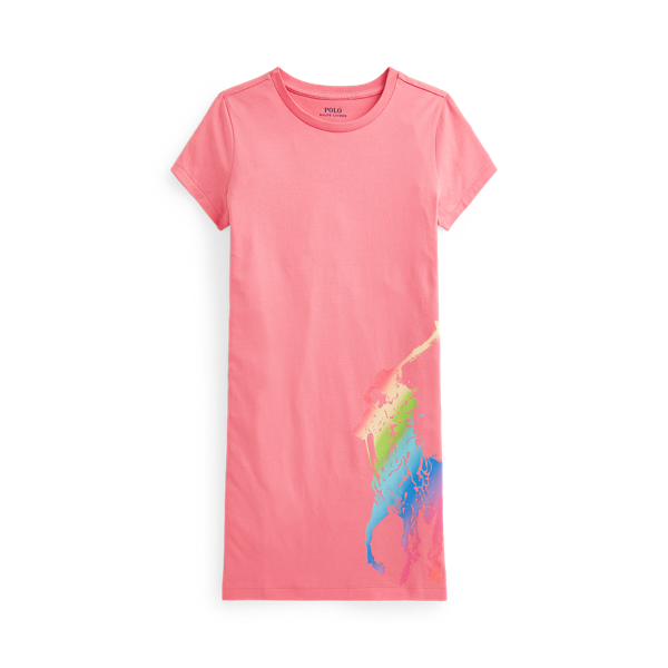 Robe t-shirt Big Pony en jersey de coton