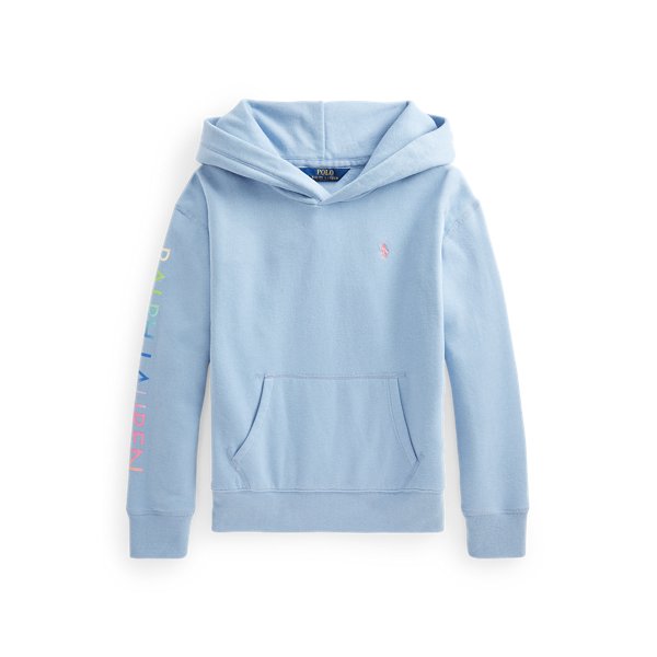 Sweat à capuche logo en molleton