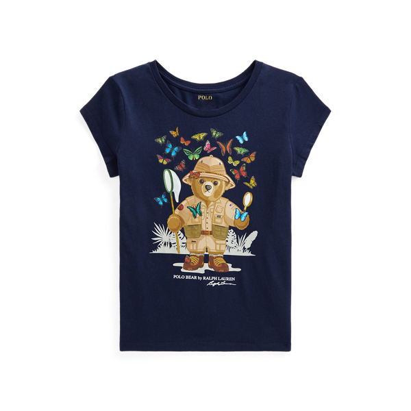 T-shirt Polo Bear jersey de coton