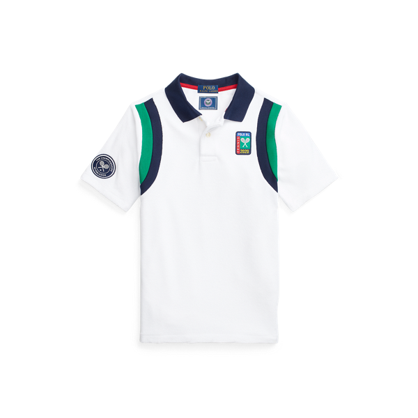 Polo Wimbledon en coton éponge